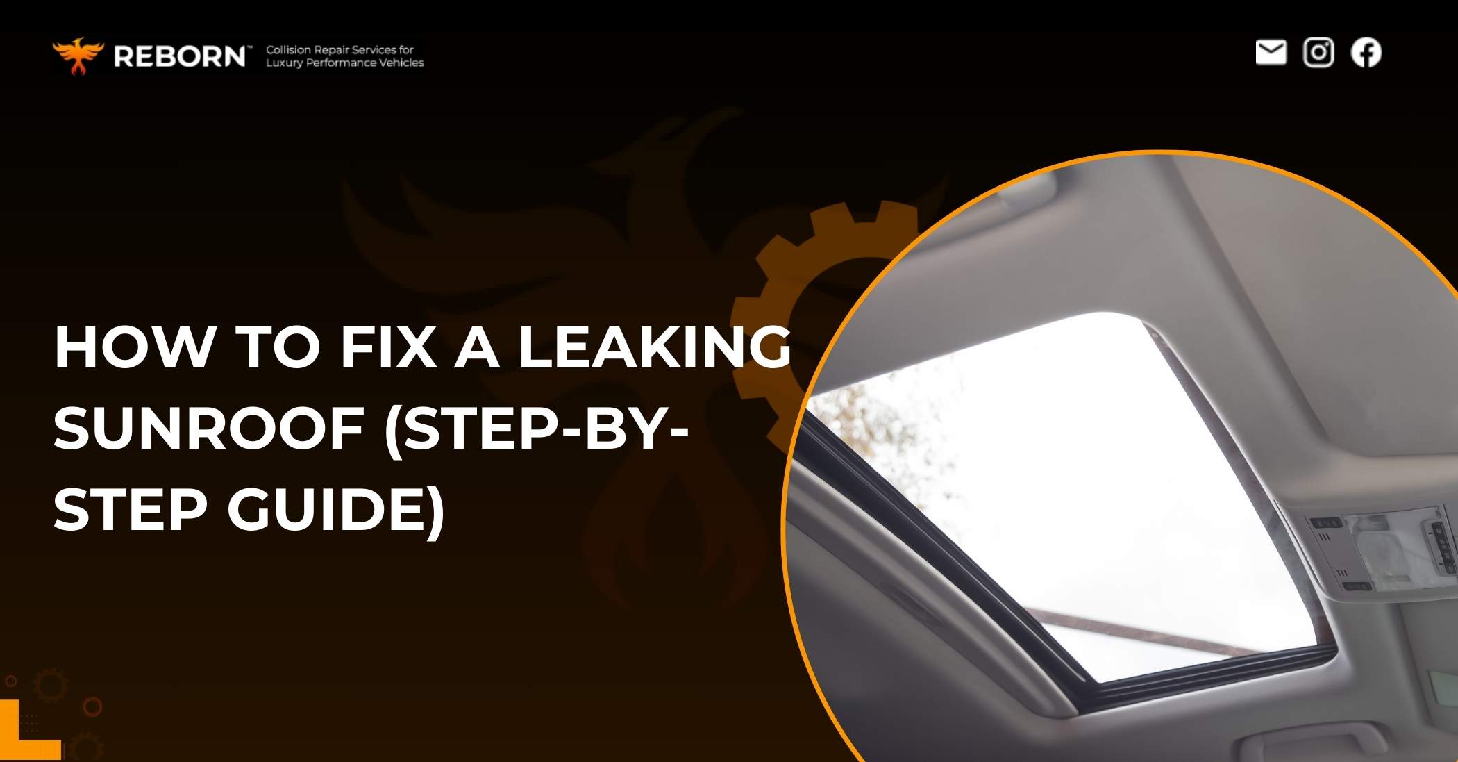 How to Fix a Leaking Sunroof
